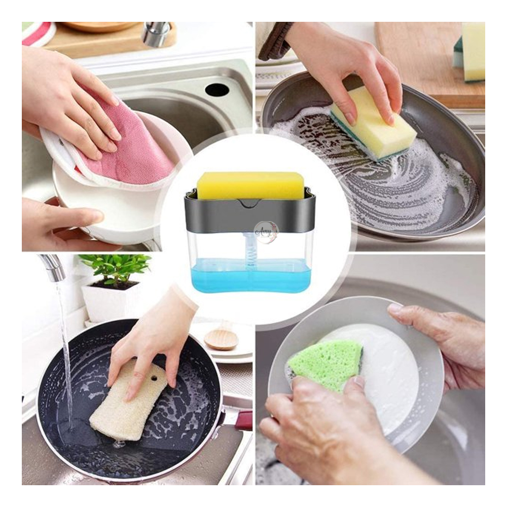 Vista 2 de Dispensador De Jabón Liquido Lavaplatos